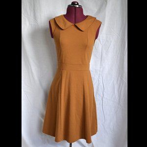 Vintage Style Collared Dress S